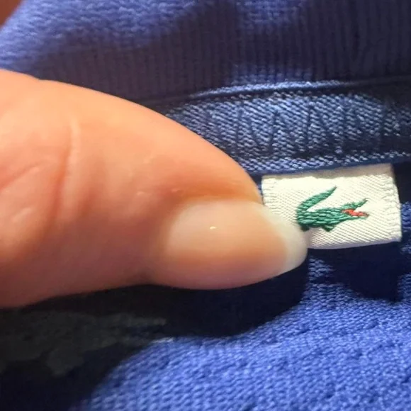 Lacoste Women’s Seamless Open Back Sports Top in Navy Blue - Picture 8 of 9